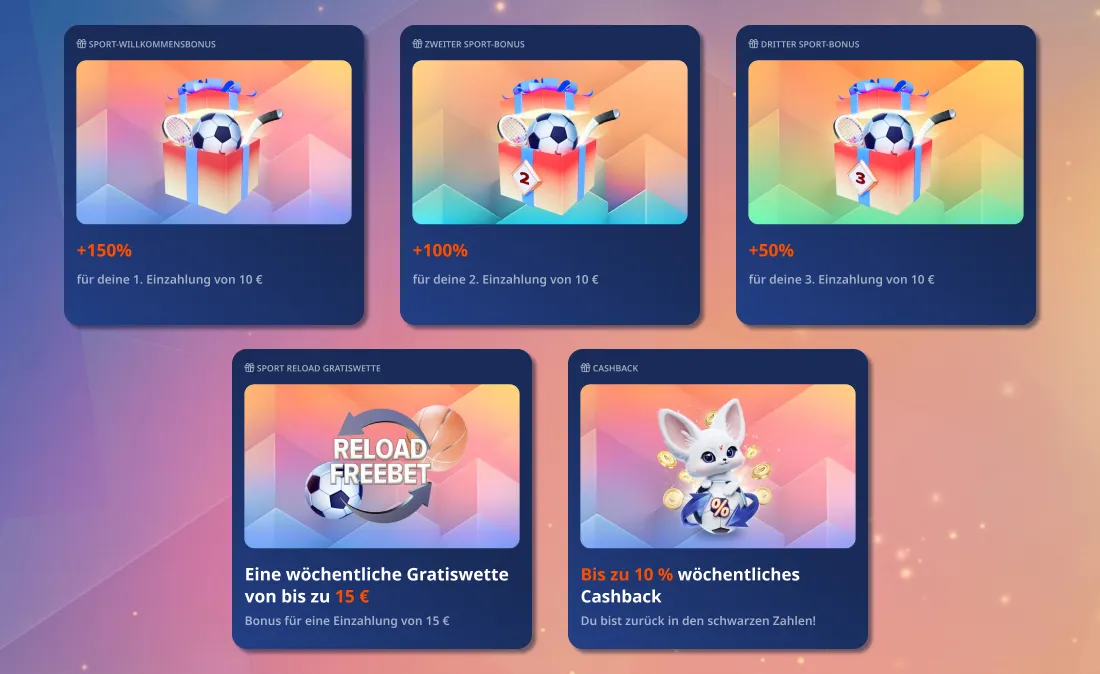 Monro Casino Bonus für Sportwetten